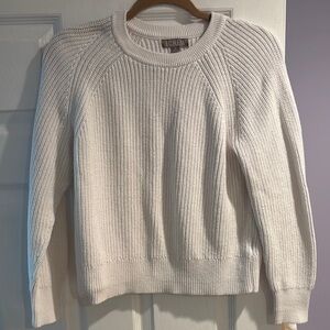 J. Crew Women's White Sweater